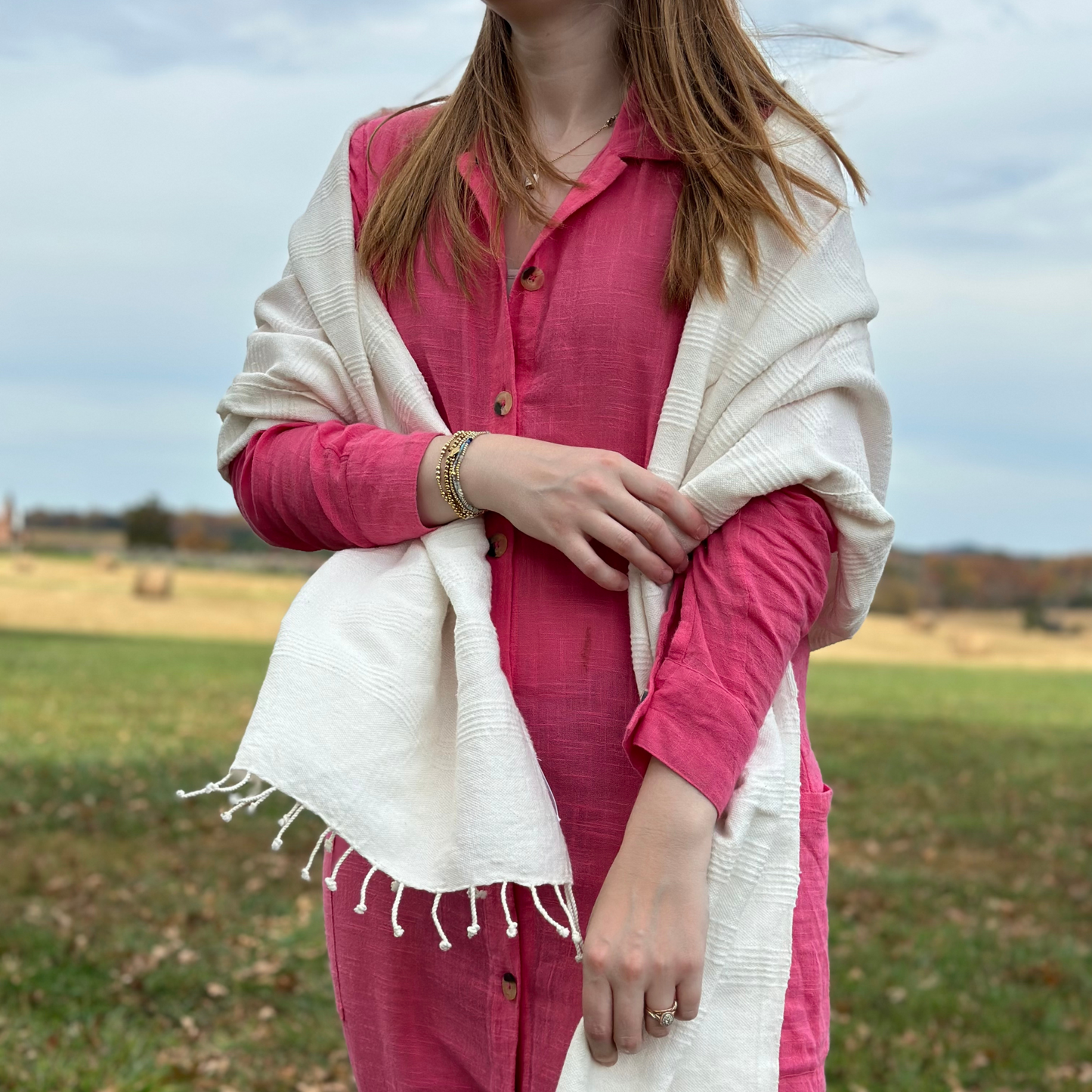 
                  
                    Elevate your winter style with our latest collection! Designed for both warmth and flair, these pieces feature an elegant contrast, crafted from 100% Cotton for a soft touch. Stay cozy and chic! #BlackFridayFashion #WinterStyle #ChicAndCozy #HandmadeFashion #WarmthWithFlair #LimitedTimeOffers #GetItFirst #ShopSmart #UnbeatablePrices
                  
                